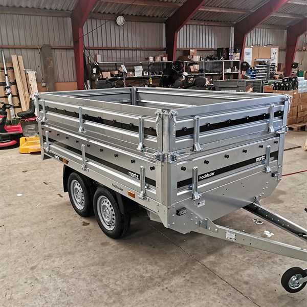 Basic Prof Trailer - 2 aksler - 750 kg - inkl. ekstrasider