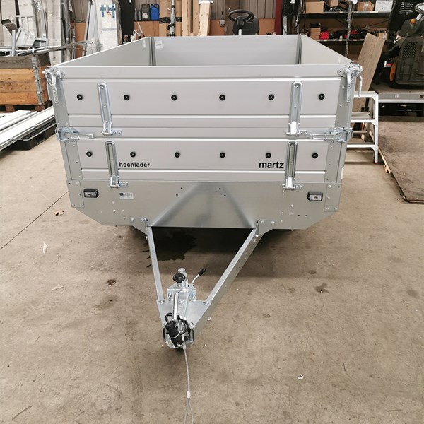 Basic Prof Alu Platformstrailer - 2 aksler - 750 kg - inkl. ekstrasider