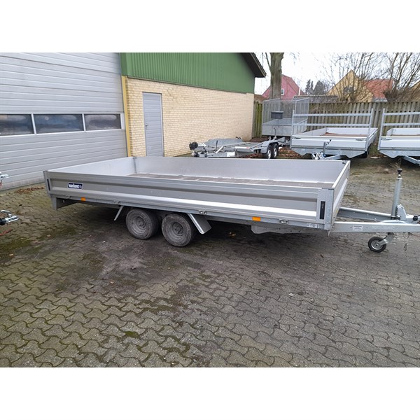 Brugt: Variant 3021 P4 Platformtrailer - med LED-lygter og forberedt til ramper - 3.000 kg