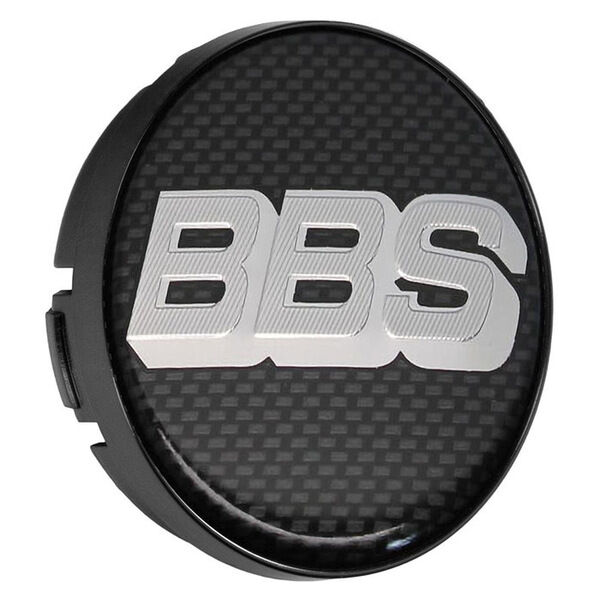 BBS 2D Centerkapsel præget carbon B10023598