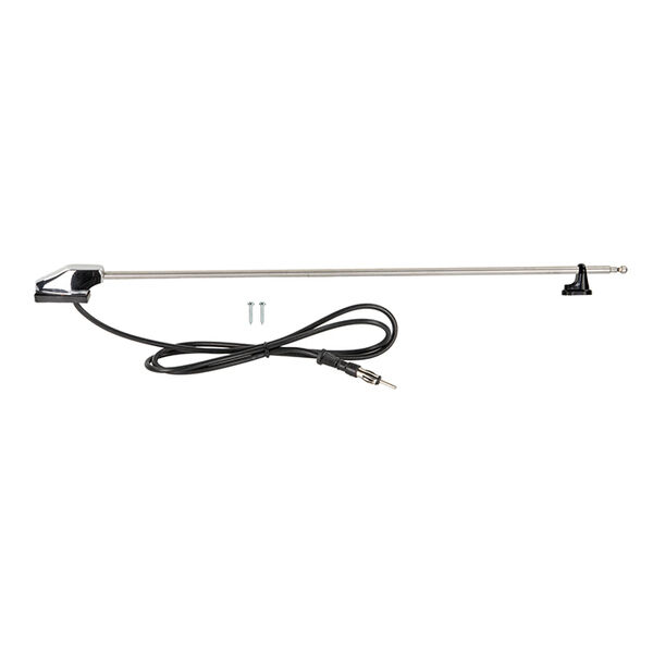 Antenne AM/FM universal DIN chrome 118cm