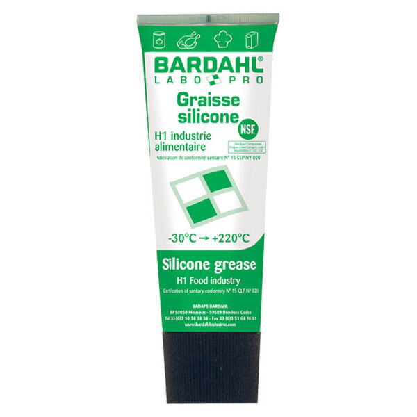 Bardahl 200 Gr. Silikonefedt Nlgi 2-3 Tube