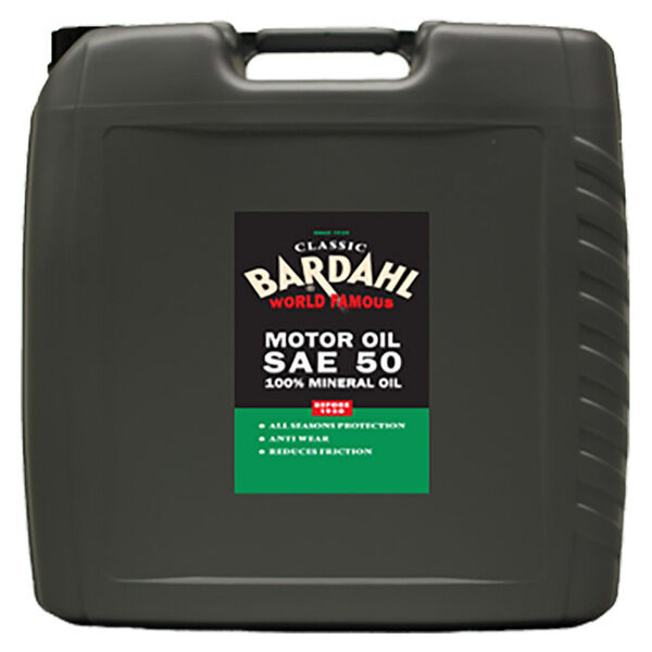 Bardahl 20 Ltr. Sae40 Singlegrade Classic motorolie