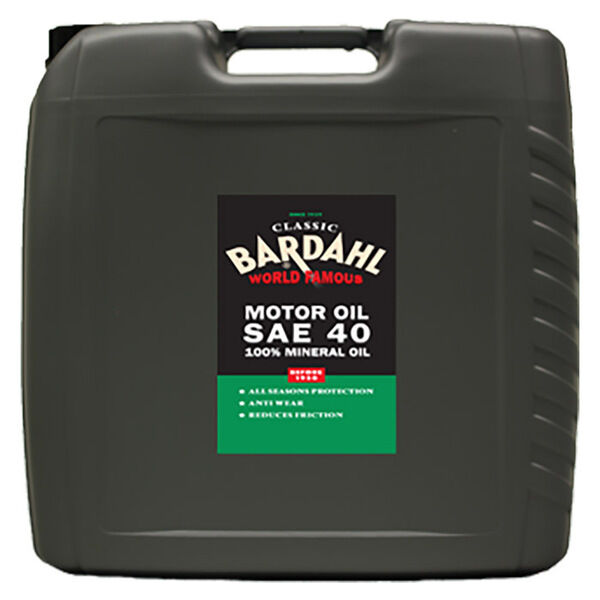 Bardahl 20 Ltr. Sae50 Singlegrade Classic motorolie